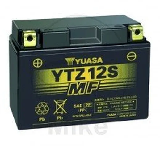YTZ12S – Yuasa Batteria senza manutenzione inclusa batteria gesetzlichem deposito