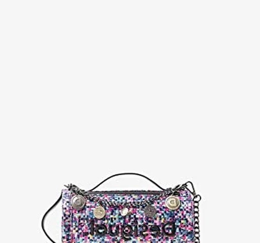 Desigual 20saxa53 - Borsa da donna, (Fucsia), Taglia unica