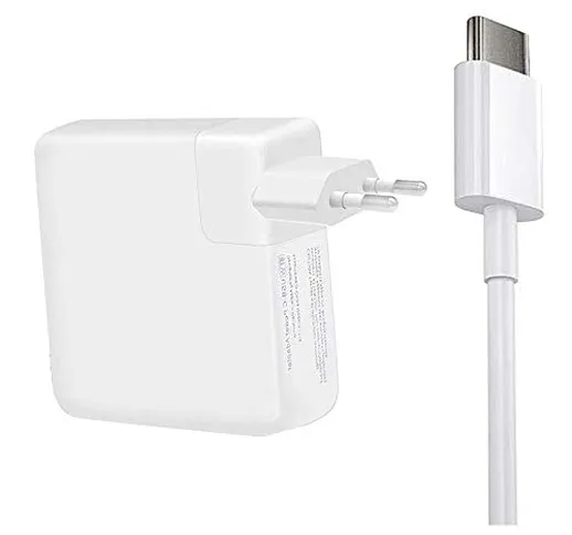 61W USB C Alimentatore Caricabatterie per New Macbook Pro, FSKE® Tipo C Adattatore da Viag...