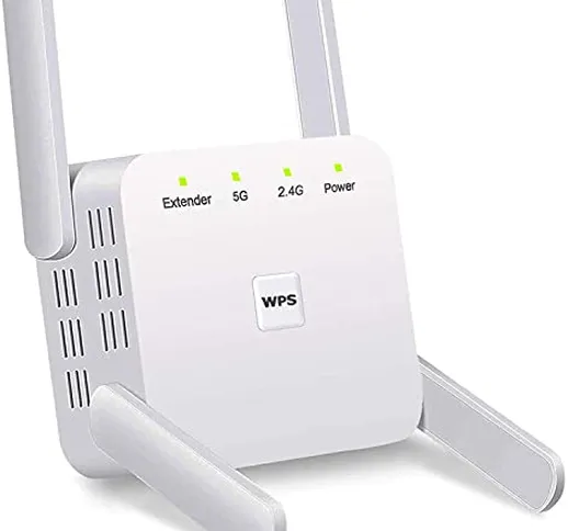 ZEPHYR 1200Mbps WiFi Router/Ripetitore/AP Extender Booster Range Mini AP Hotspot Access Po...