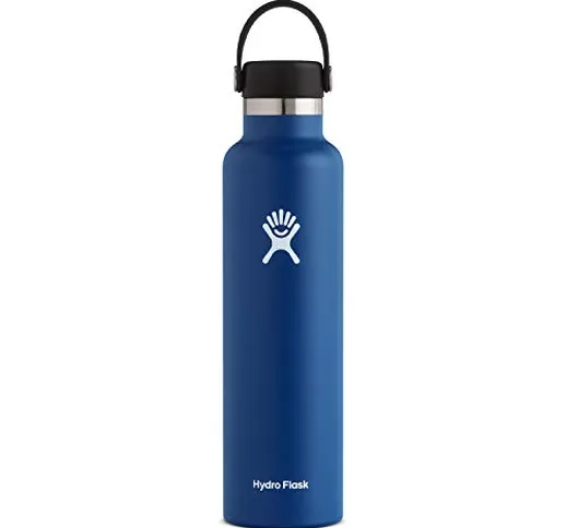 Hydro Flask Borraccia termica da 710 ml (24 oz) in acciaio inossidabile e isolamento sotto...