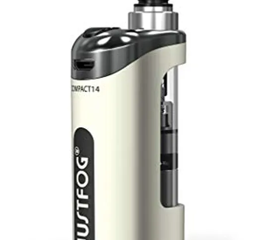 JUSTFOG sigaretta elettronica kit Compact 14 1500 mAh white (prodotto senza nicotina)