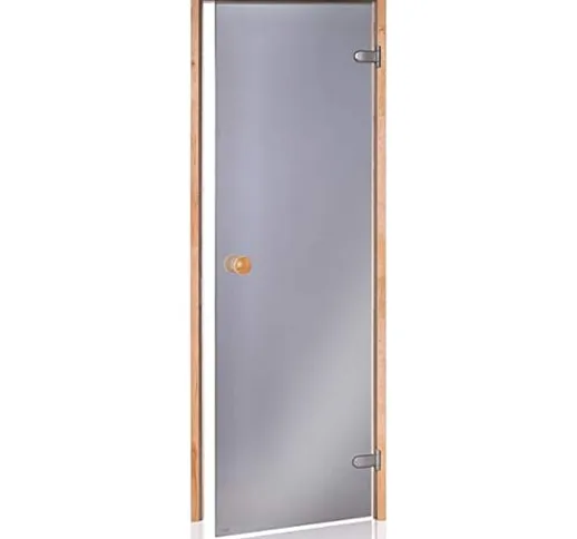 Porta per Sauna Scan 70x190 / 70x200 / 80x190 / 80x200, Telaio: Pioppo Tremulo/Ontano, Vet...