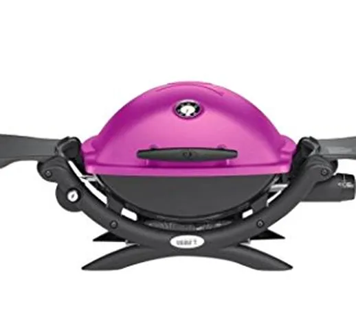 Weber Q 1200 Barbecue Kettle Gas Naturale 2640W Nero, Viola