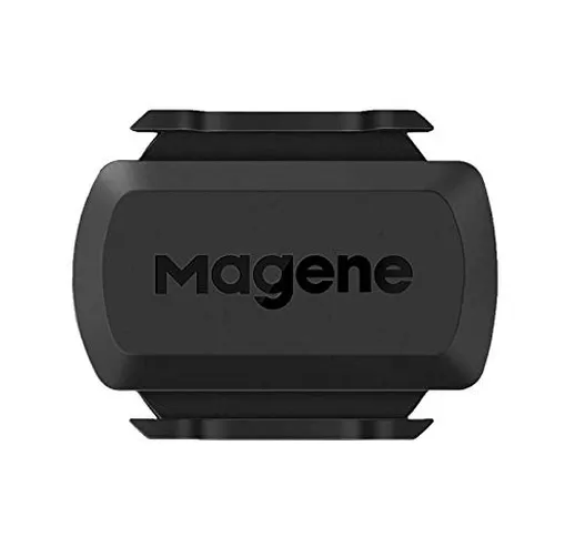 Magene S3+ Sensore di velocità/Cadenza per Ciclismo, Sensore RPM per Bicicletta Wireless A...