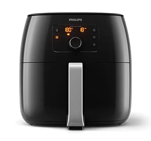 Philips Airfryer XXL Premium - 7,3 L, Friggitrice Senza Olio, Tecnologia Rapid Air e Fat R...