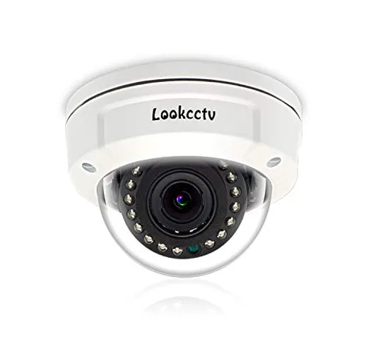 Lookcctv Direct 5MP della cupola di sicurezza del IP macchina fotografica resistente Vanda...