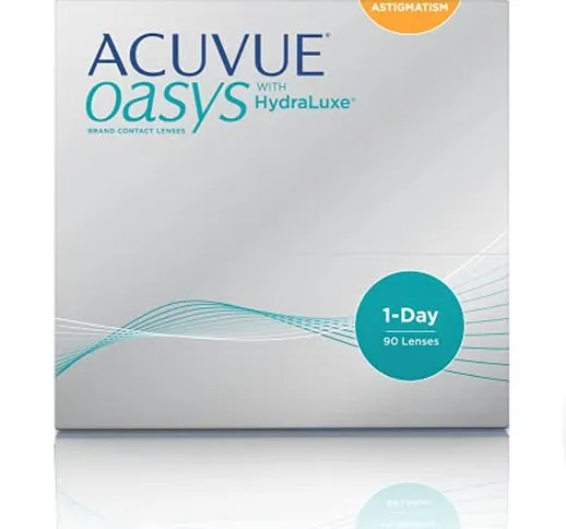 Acuvue OASYS 1-Day for ASTIGMATISM con tecnología HydraLuxe - Lenti Giornaliere - protezio...