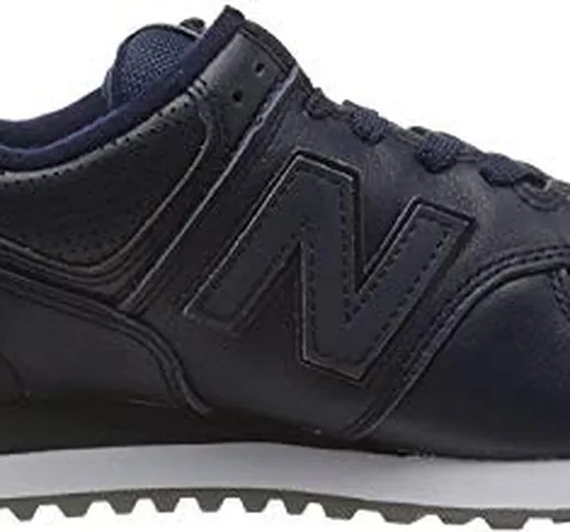 New Balance 574v2, Sneaker Uomo, Blu (Navy/White Navy/White), 40 EU