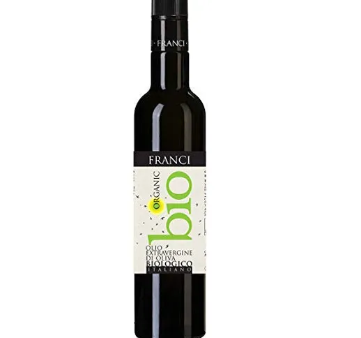 Olio extravergine di oliva Bio - Franci - Toscana - Bottiglia di vetro - ML - Frantoio, Mo...