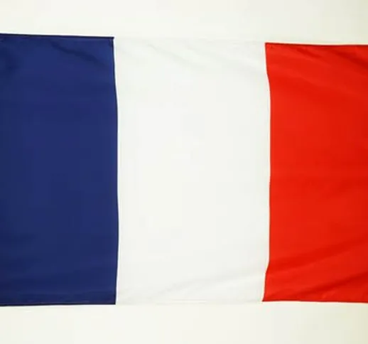 AZ FLAG Bandiera Francia 90x60cm - Gran Bandiera Francese 60 x 90 cm Poliestere Leggero -...