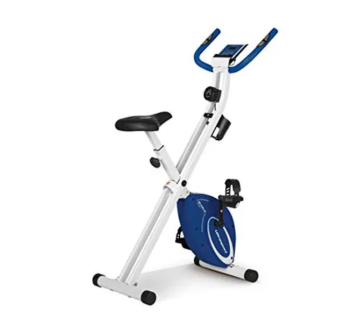 Ultrasport F-Bike Work, Home Trainer con Work Station, Peso Massimo 110 kg, Cyclette da Al...