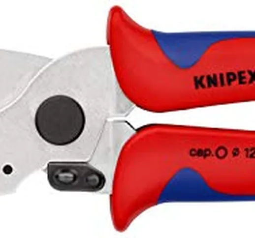 KNIPEX 90 25 20 Tagliatubi per tubi multipli rivestiti in materiale bicomponente 210 mm