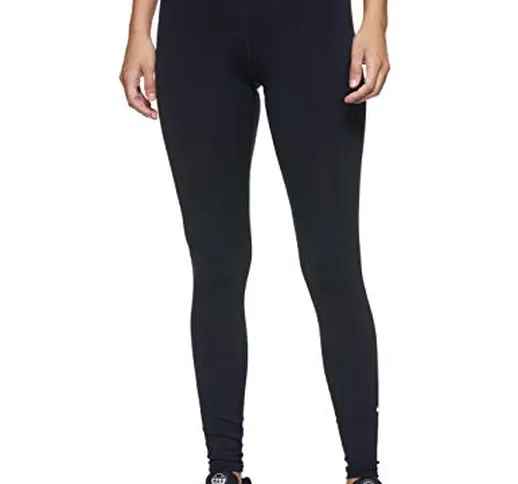 Nike One, Leggings Sportivi Donna, Nero (Black/White 010), 40 (Taglia Produttore: Small)