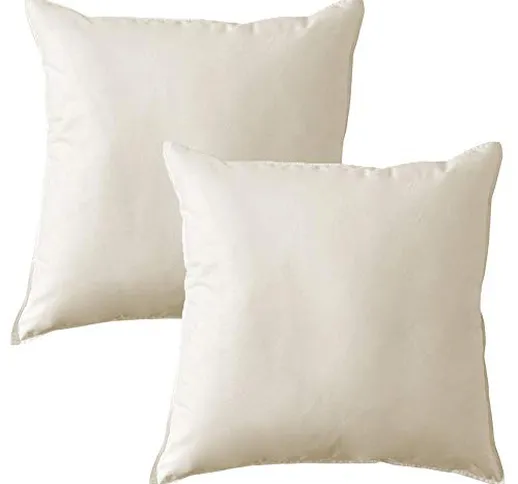 MACK - Set di cuscini di base con imbottitura in piuma | cuscino di piuma per un sonno ris...
