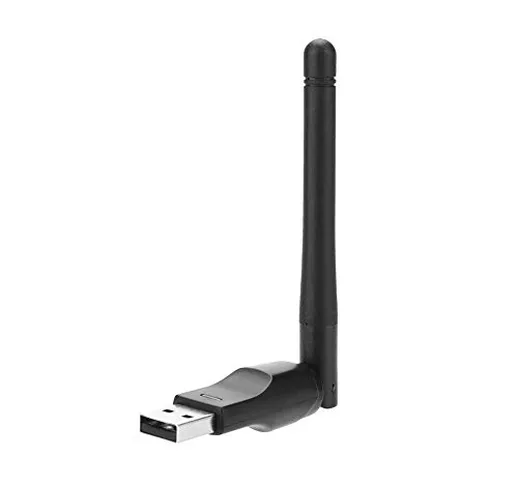 Sxhlseller Scheda di Rete Wireless - Adattatore WiFi USB Wireless a Banda da 2,4 GHz Sched...