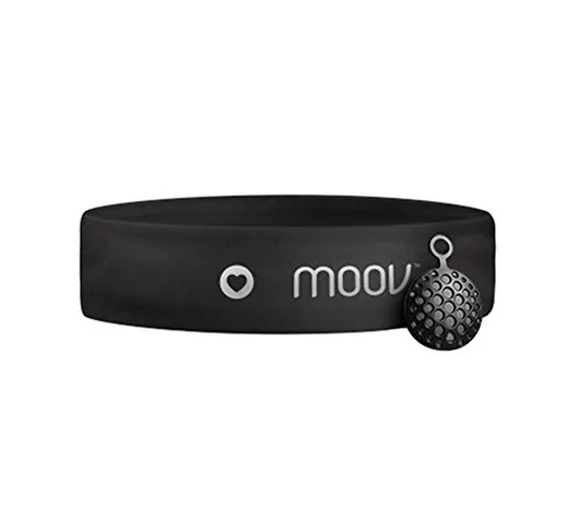 MOOV - HR SWEAT, Fascia Per Atleti, Assorbe Il Sudore, Registro Attività Fisica, Connessio...