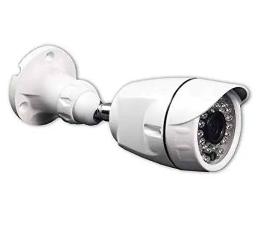 Vetrineinrete® Telecamera bullet cmos ahd full hd 2 mpx 1080p lente 3,6 mm 36 led infraros...
