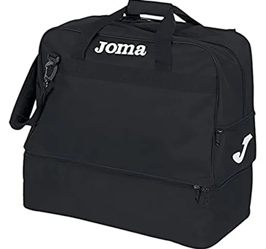 Joma 400006.1, 400006.100 Training III Borsa, Nero, S Unisex, S