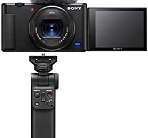 Sony Vlog Camera ZV-1 Fotocamera Digitale con Schermo LCD Direzionabile Ottima per Vlog e...