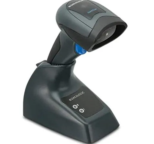 Datalogic QM2430 C6-BK-100-M 433 K1 qm2400 Hand Scanner, 2d Imager, Nero, 433 MHz, con bas...