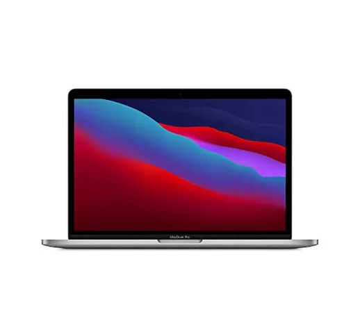 2020 Apple MacBook Pro con Chip Apple M1 (13", 8GB RAM, 256GB SSD) - Grigio siderale