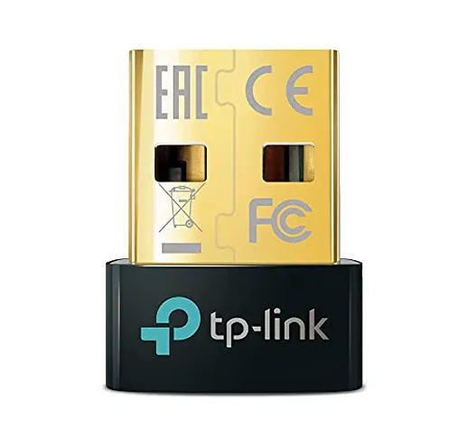 TP-Link Nano USB Bluetooth 5.0 Adattatore per più dispositivi, Dongle/Ricevitore Bluetooth...