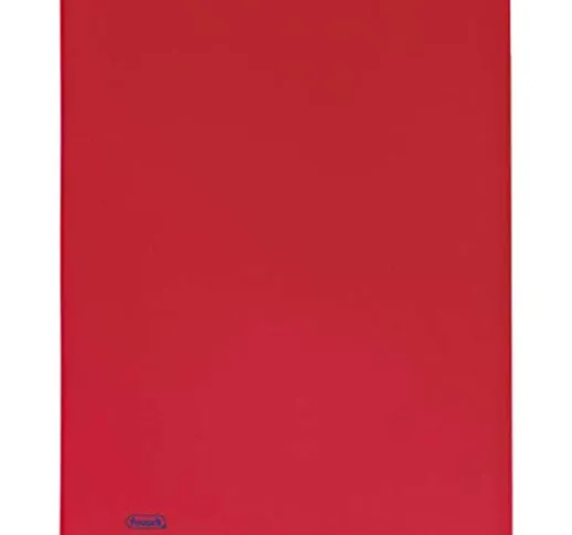 Favorit 100460309 - Portalistino, Formato Interno 22 x 30 cm, 80 Buste, Rosso