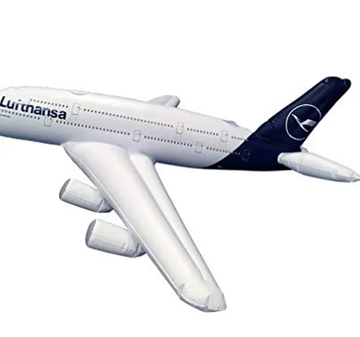 Limox Toys Aeroplano gonfiabile Airbus A380 Lufthansa Nuovo LACKIERUNG! A380 Lufthansa Tel...