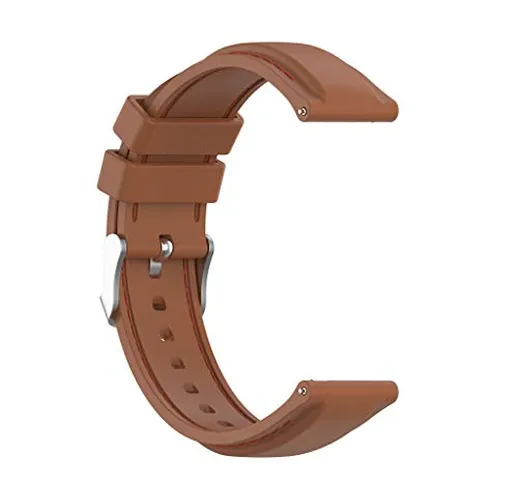 Viesky - Cinturino di ricambio in silicone per orologio da polso TicWatch Pro 3, 22 mm