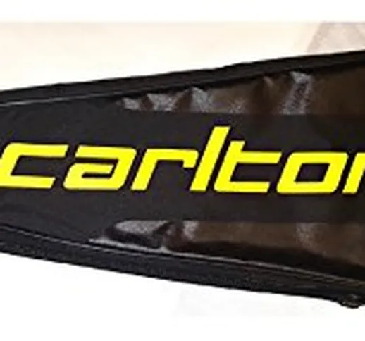 Carlton Custodia per racchetta da badminton, lunghezza circa 70 cm, larghezza circa 22 cm