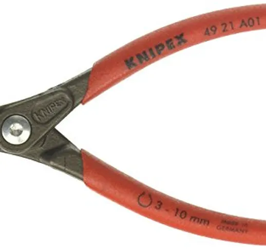 Knipex praezi Sion della pinza per anelli, lunghezza 205 mm, 1 pezzi, 49 21 A01 SB