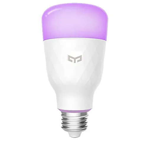 Lampadina Wi-Fi Yeelight 1S, 16 milioni di colori Sincronizzazione musica E27 8.5W RGB dim...