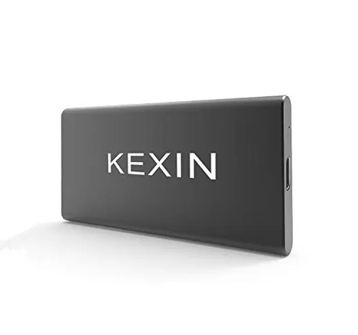 KEXIN Extreme SSD Portatile 250 GB, Velocità di Lettura fino a 550 MB/s Unità SSD Interna...