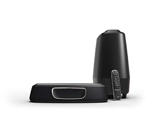 Polk Audio MagniFi Mini Wired & Wireless 150W Black soundbar speaker - Soundbar Speakers (...
