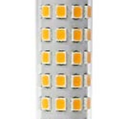 ECOBELLE® Lampadina LED R7s in Ceramica Ultra Slim, 9W, 950 Lumen, Bianco Caldo 3000K, Dim...