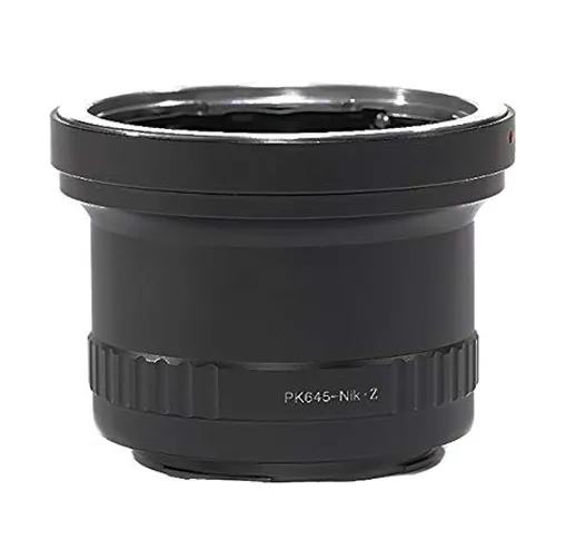 P645-NZ - Adattatore per obiettivo Pentax 645 per fotocamera Nikon Z Z6 Z7