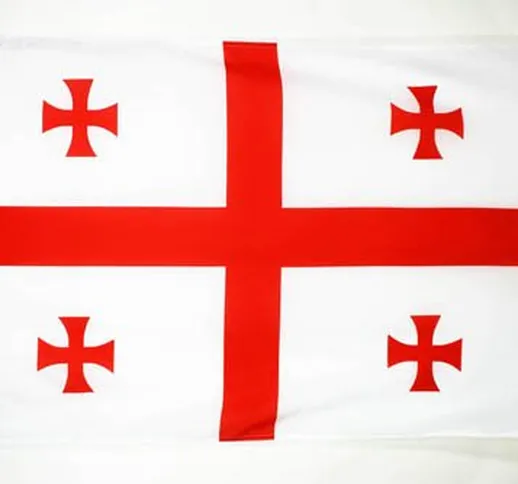 AZ FLAG Bandiera Georgia 150x90cm - Bandiera Georgiana 90 x 150 cm