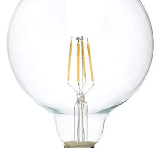 Vivida Lampadina, E27 Megaglobo Filament LED, 4 W, 3000 K, 410 lm, 30000 Ore