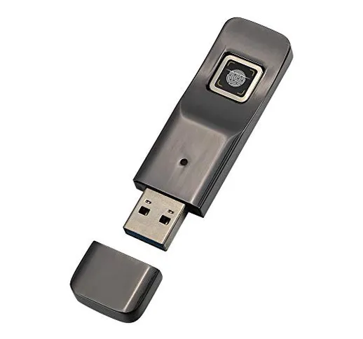 Chiavetta USB crittografata con impronta digitale, chiavetta di sicurezza per chiavetta US...