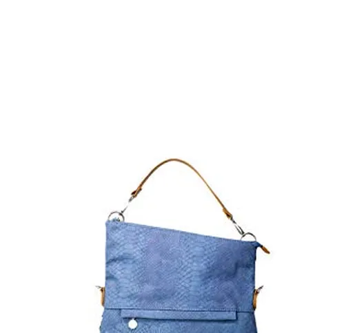 Borsa Donna DESIGUAL bols hela piegato 20saxpdv uni denim azzurro