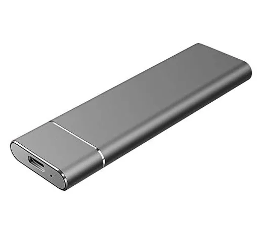 Prode 1 tb Hard Disk Esterno Portatile Ultra Slim Type C USB 3.1 Hard Disk Esterno per PC,...
