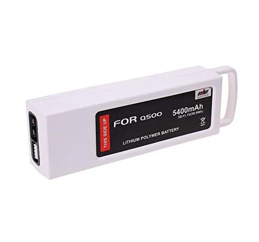 Jian Ya Na 5400mAh 3S 11.1 Volt Replacement Lipo batteria per Yuneec Q500 Serie RC Drone Q...