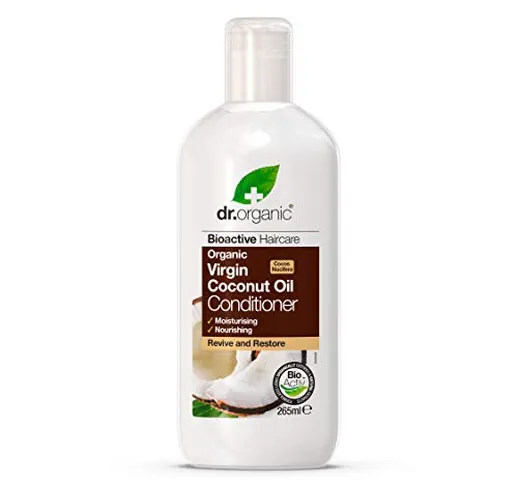 DR ORGANIC Coconut Oil Conditioner - Balsamo Capelli 265 ml