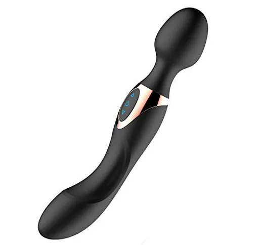 Best Víbrátór 10 velocità Potente Big Víbrátórs per Donna Magic Wand Body Massager Sei-Toy...