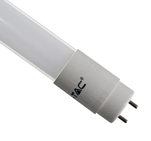 V-TAC 6153-8 - VT-6272, set da 8 lampade tubolari in vetro T8 G13, lunghezza 60 cm, 4500 k...