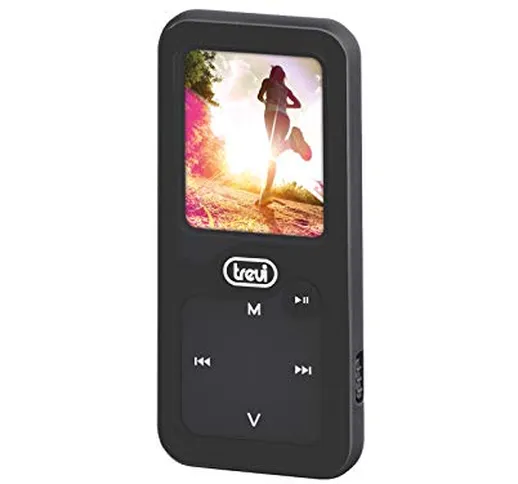 Lettore MP3 Bluetooth con MicroSD 8GB TREVI MPV 1780 SB Nero