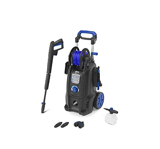 AR Blue Clean e-4 Twin Flow Idropulitrice ad Alta Pressione con Dualtech System (2500 W, 1...