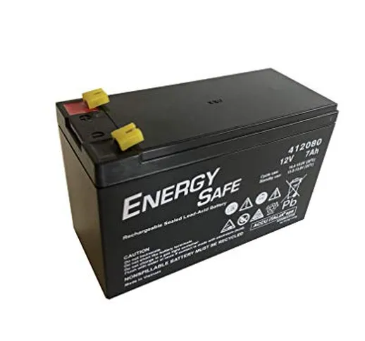 Batteria AGM ENERGY SAFE 12V 7Ah