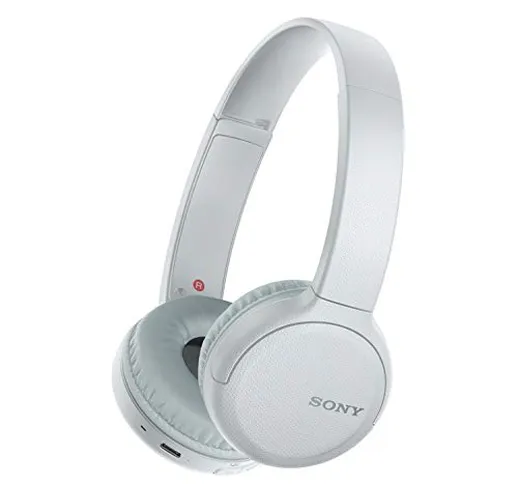 Sony WH-CH510 - Cuffie wireless on-ear, Compatibile con Google Assistant e Siri, Batteria...